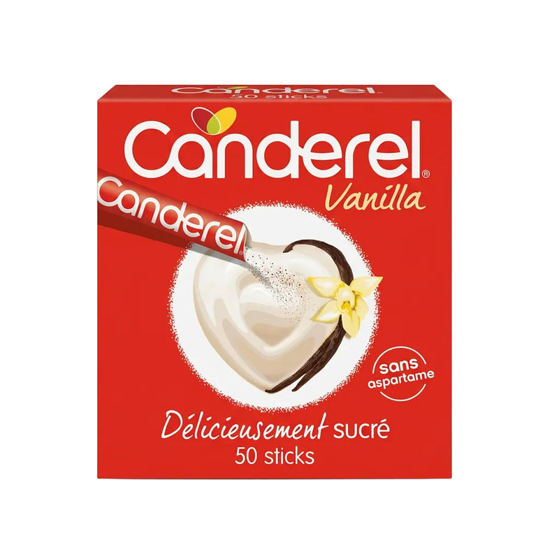 Canderel Vanilla Sweetener Sticks (50 Sticks)