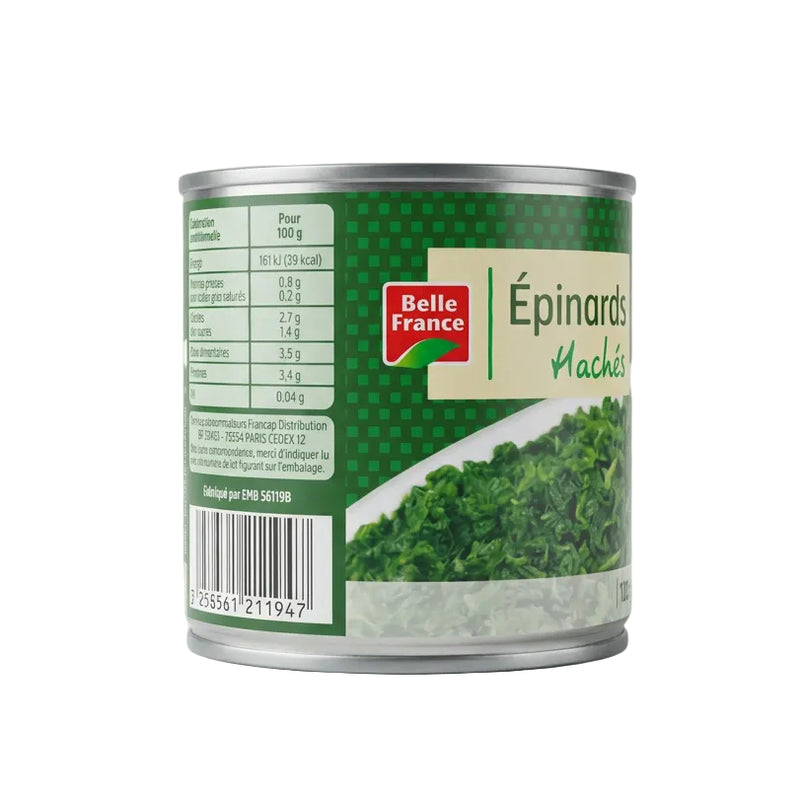 Belle France Épinards Hachés (395g)
