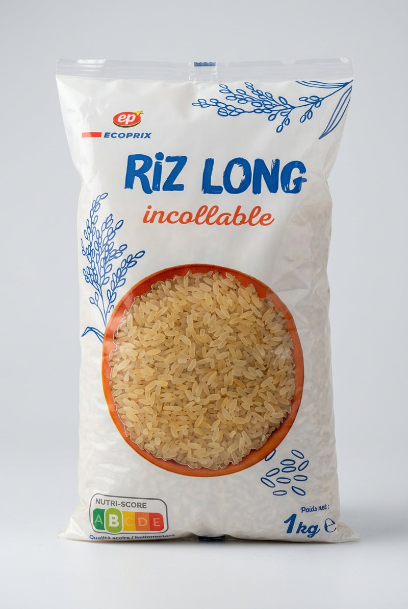 Ecoprix Riz Long Incollable (1kg)