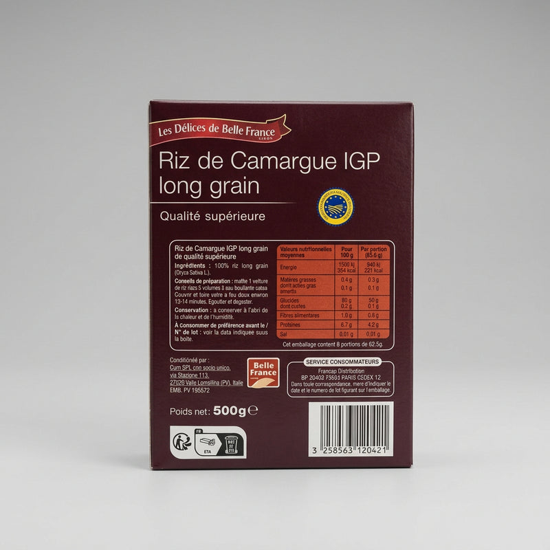 Belle France Riz de Camargue IGP Long Grain (500g)