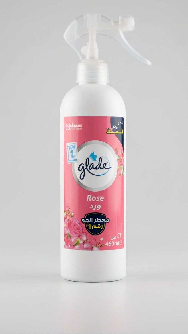 Glade Rose Air Freshener Spray (460 ml)
