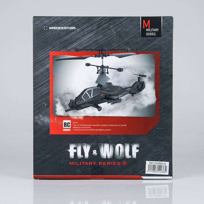 Fly & Wolf Military Series 3.5CH Gyroscope Helicopter Toy
