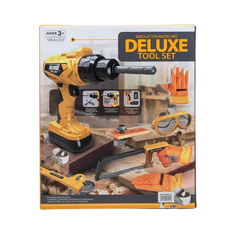 Kids Deluxe Tool Set Toy