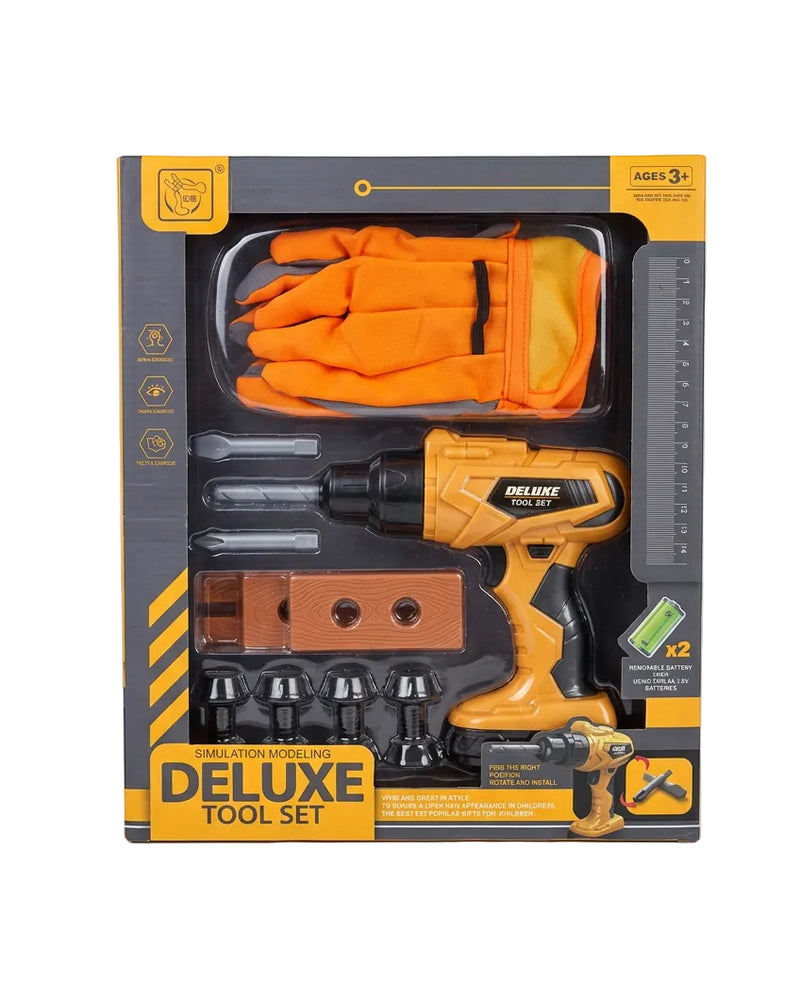 Kids Deluxe Tool Set Toy