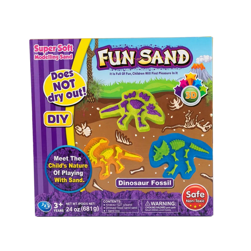 Fun Sand Dinosaur Fossil Play Set Toy