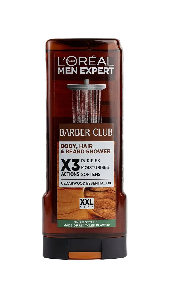 L'Oréal Men Expert Barber Club 3-in-1 Shower Gel (400ml)