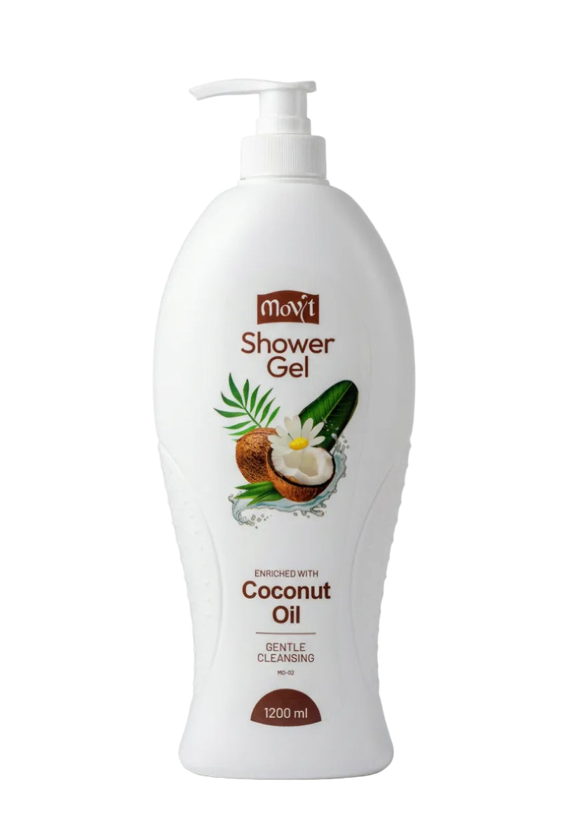 Movit Shower Gel Enriched with Coconut Oil (1200ml)