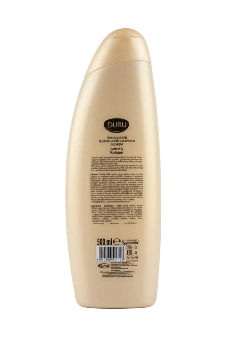 Duru Hair Conditioner Almond & Collagen 500ml