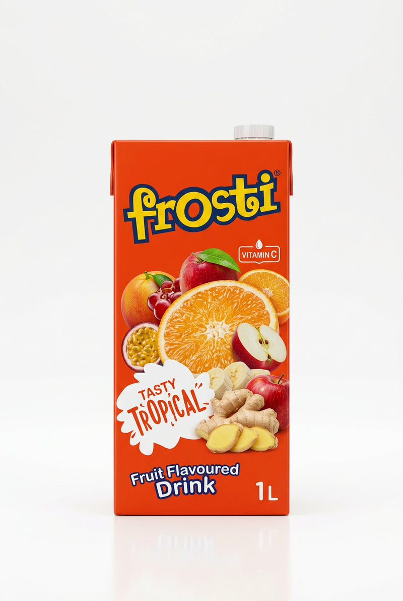 Frosti Tasty Tropical Fruit Flavoured Drink 1l