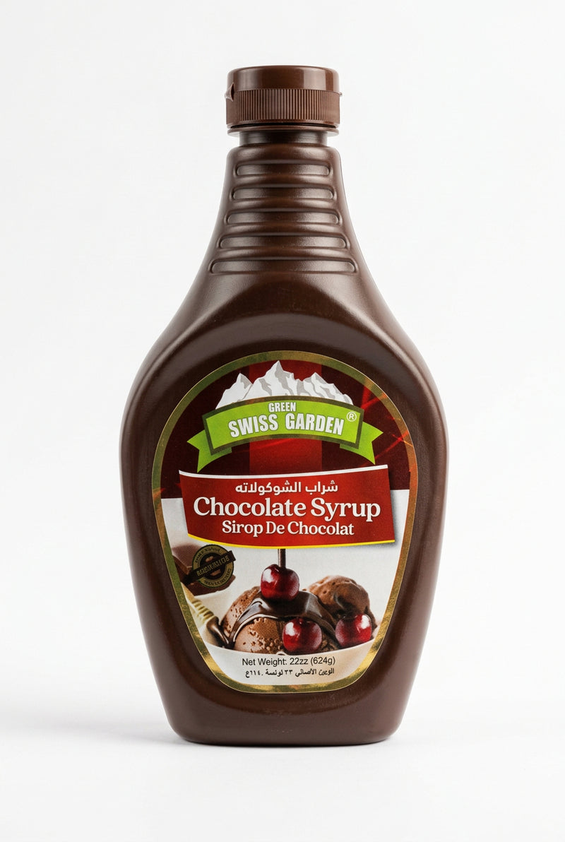 Green Swiss Garden Chocolate Syrup 624g