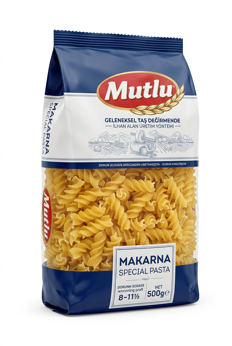 Mutlu Makarna Special Pasta (Fusilli / Spiral shape) 500g