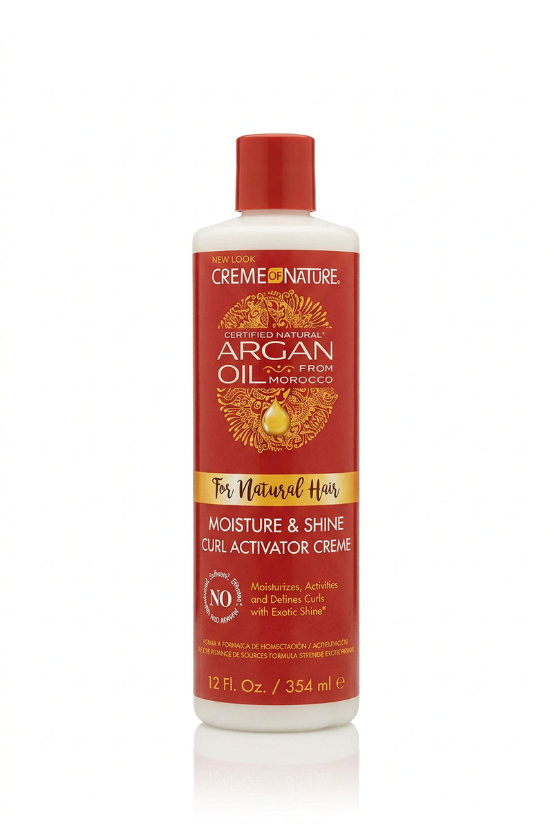 Argan Oil Moisture & Shine Curl Activator Creme (For Natural Hair) 354ml