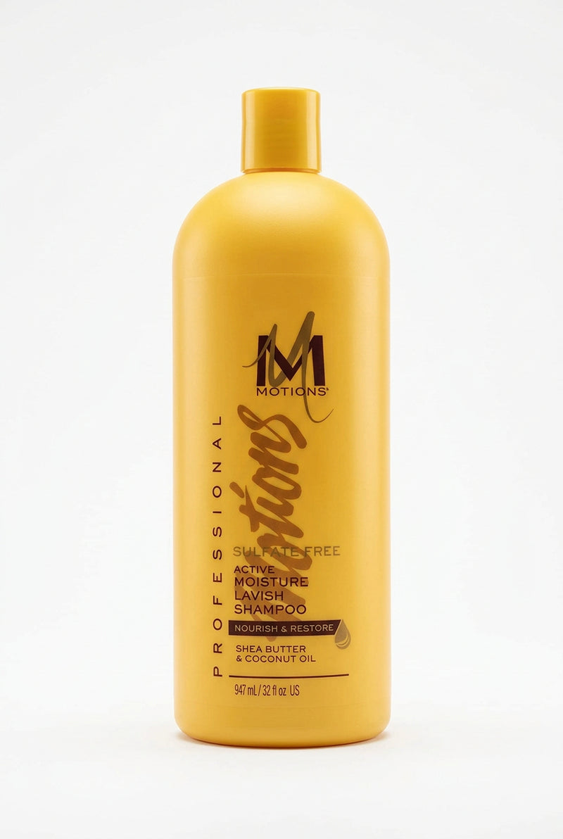 Motions Professional Sulfate Free Active Moisture Lavish Shampoo 947ML