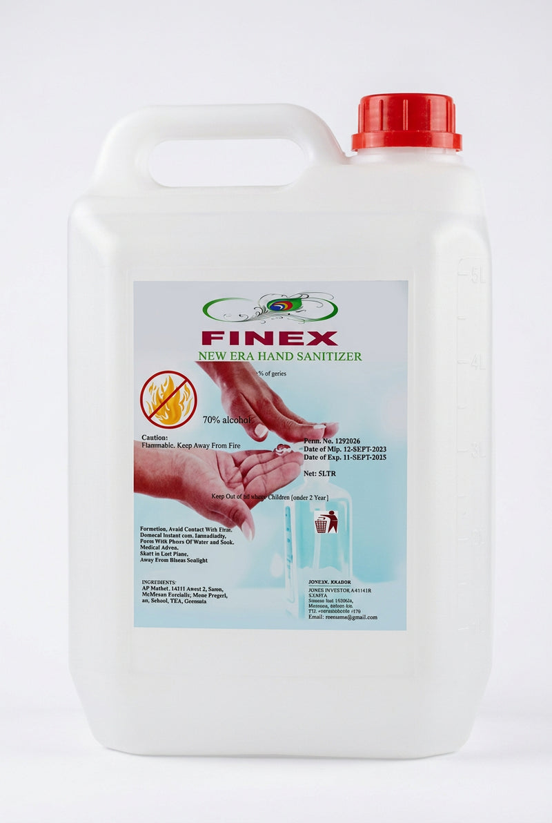 Finex New Era Hand Sanitizer 5L