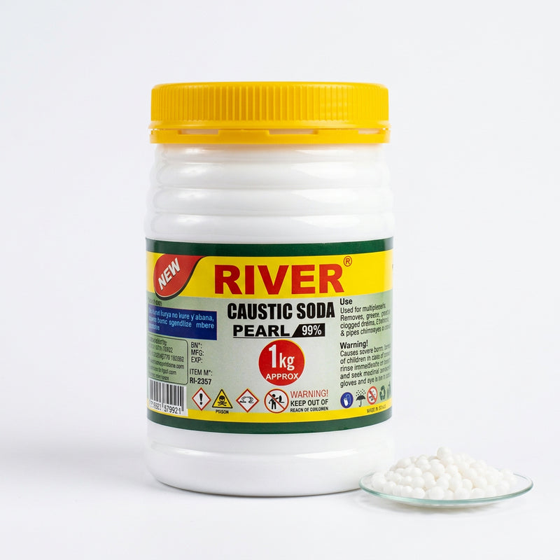 River Caustic Soda Pearl 1KG