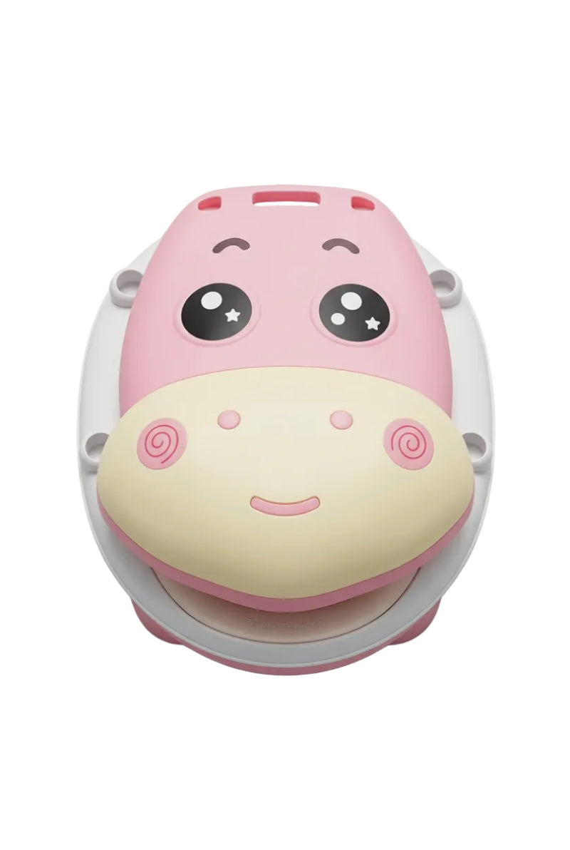Pink and White Toddler Training Potty Chair