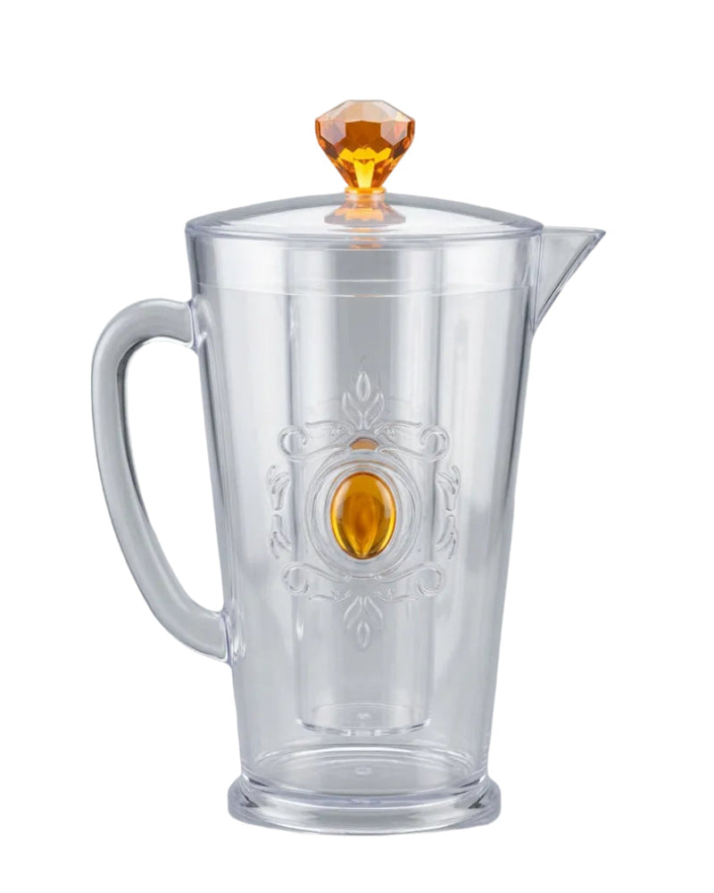 Fashion Life Glass Cold Water Pitcher (2.4L)