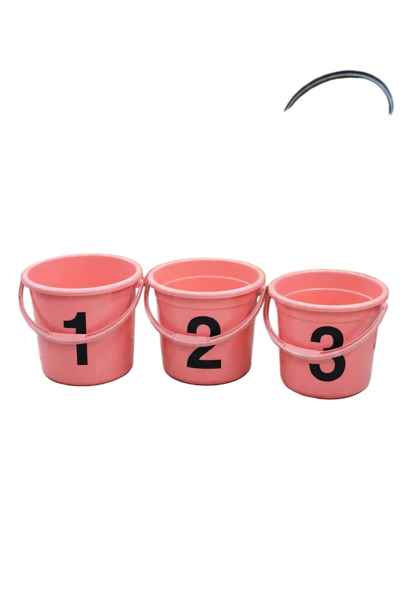 Plastic Water Bucket with Handle