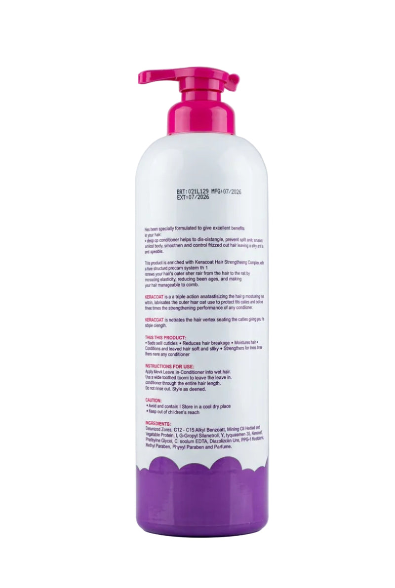 Movit Fortified Leave-in Hair Conditioner with Keracoat - 1L