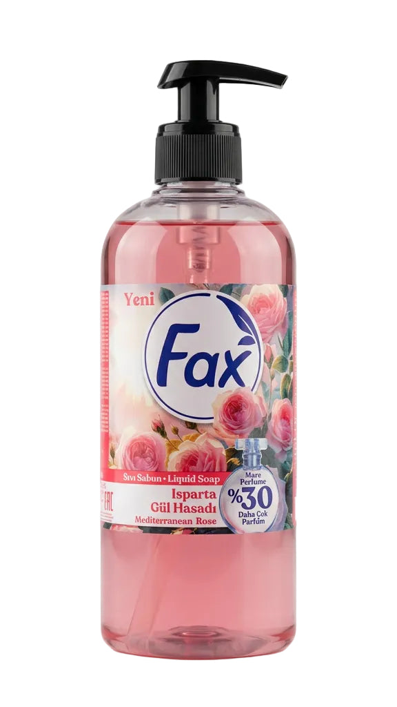 Fax Liquid Soap - Mediterranean Rose 500ml