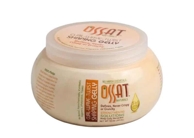 OSSAT Naturals Curl-Wave-Twist Shaping Gelly - 16 oz / 450 mL