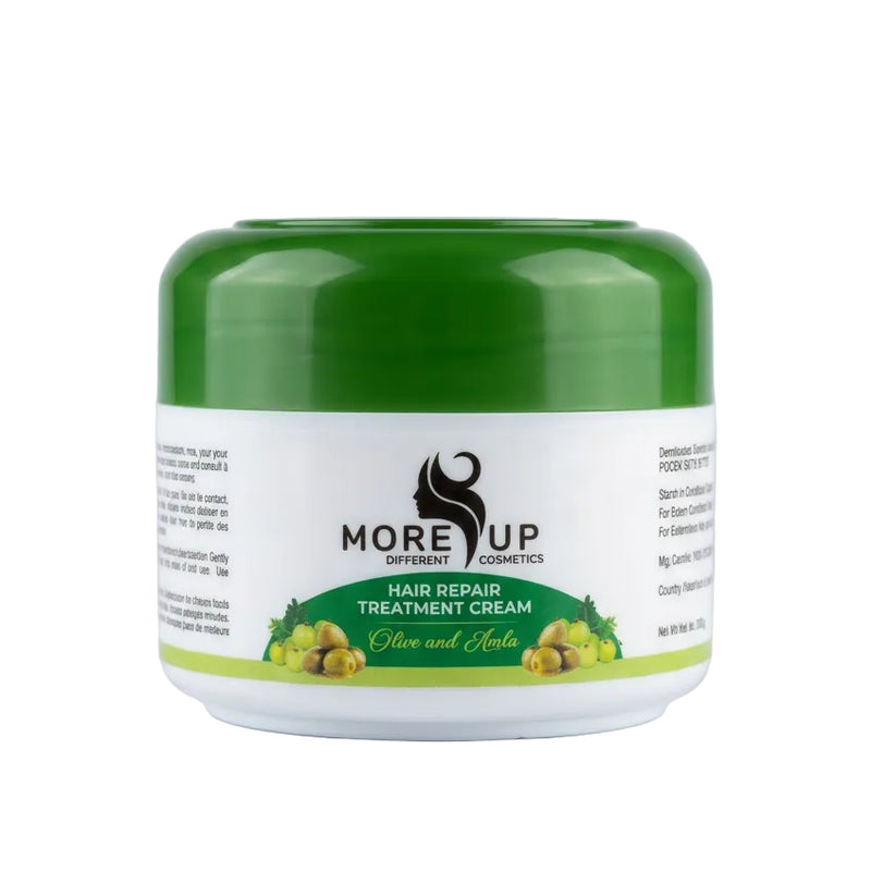 More Up Different Cosmetics Hair Repair Treatment Cream - Olive and Amla 250g
