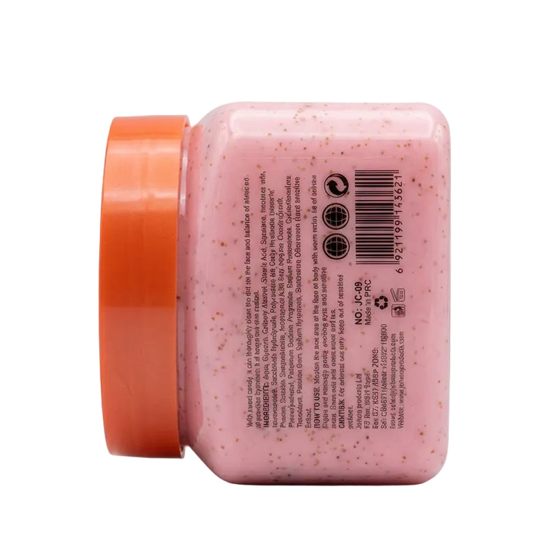 Johana Candy Brightening and Exfoliating Body Scrub (420 mL / 14.2 Fl. oz.)