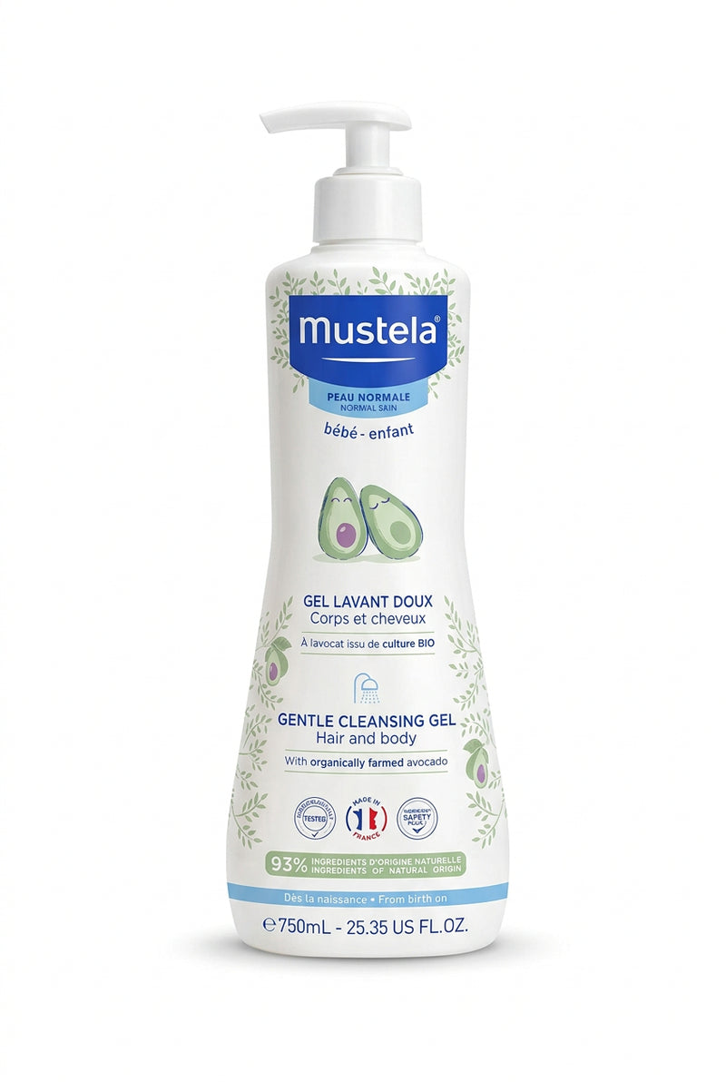 Mustela Gentle Cleansing Gel for hair and body 750ML
