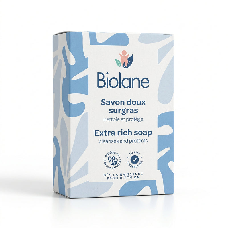 Biolane Savon Doux Surgras (Extra Rich Soap) 100g