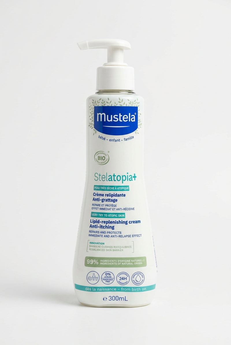 Mustela Stelatopia+ Lipid-Replenishing Cream (Anti-itching) 300ML