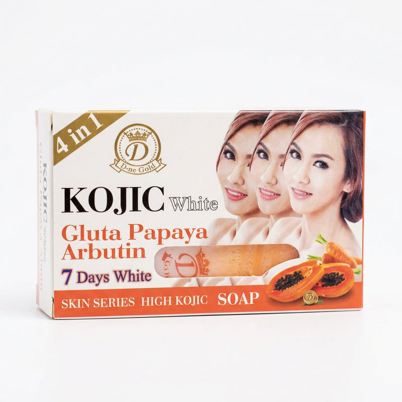 Kojic White 4 in 1 Gluta Papaya Arbutin Soap 160g