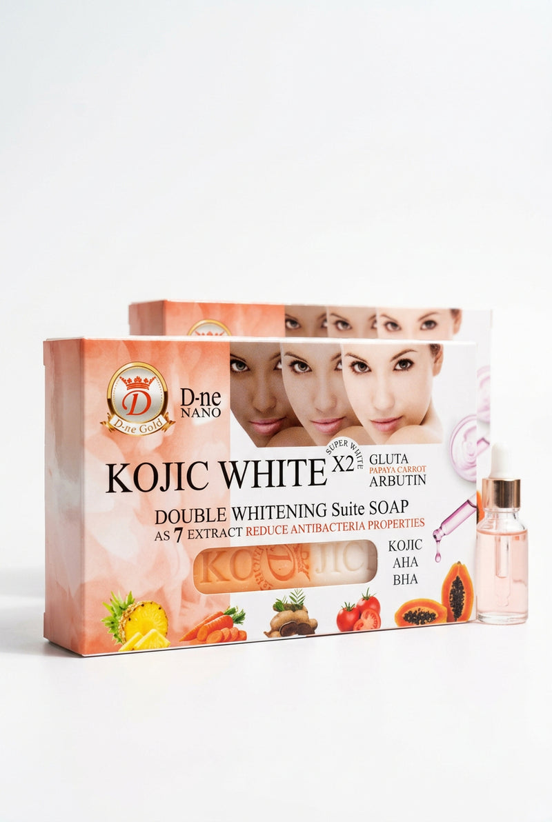 Kojic White X2 Super White Double Whitening Suite Soap
