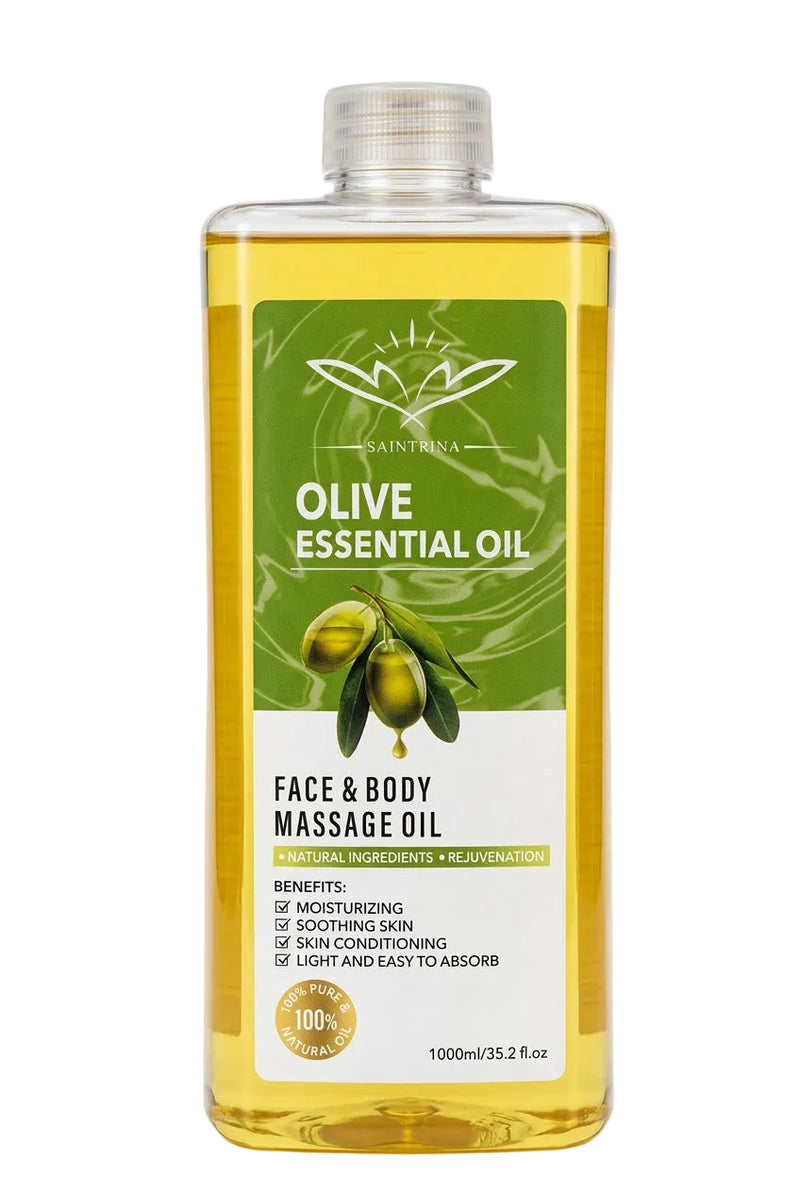 Saintsina Olive Essential Oil Face & Body Massage Oi 1L