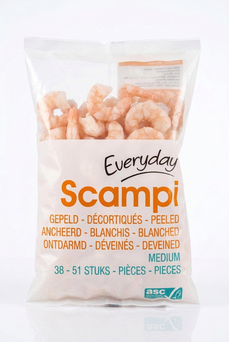 Everyday Scampi 38 to 51 (Blanchis,Decortiques)