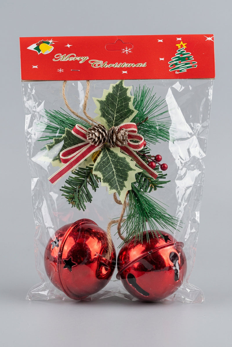 Red Jingle Bell Hanging Ornament