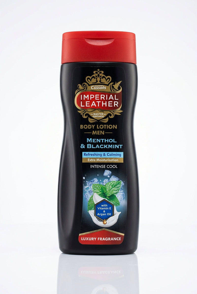 Cussons Imperial Leather Body Lotion for Men – Menthol &Blackmint (Intense Cool)400ML