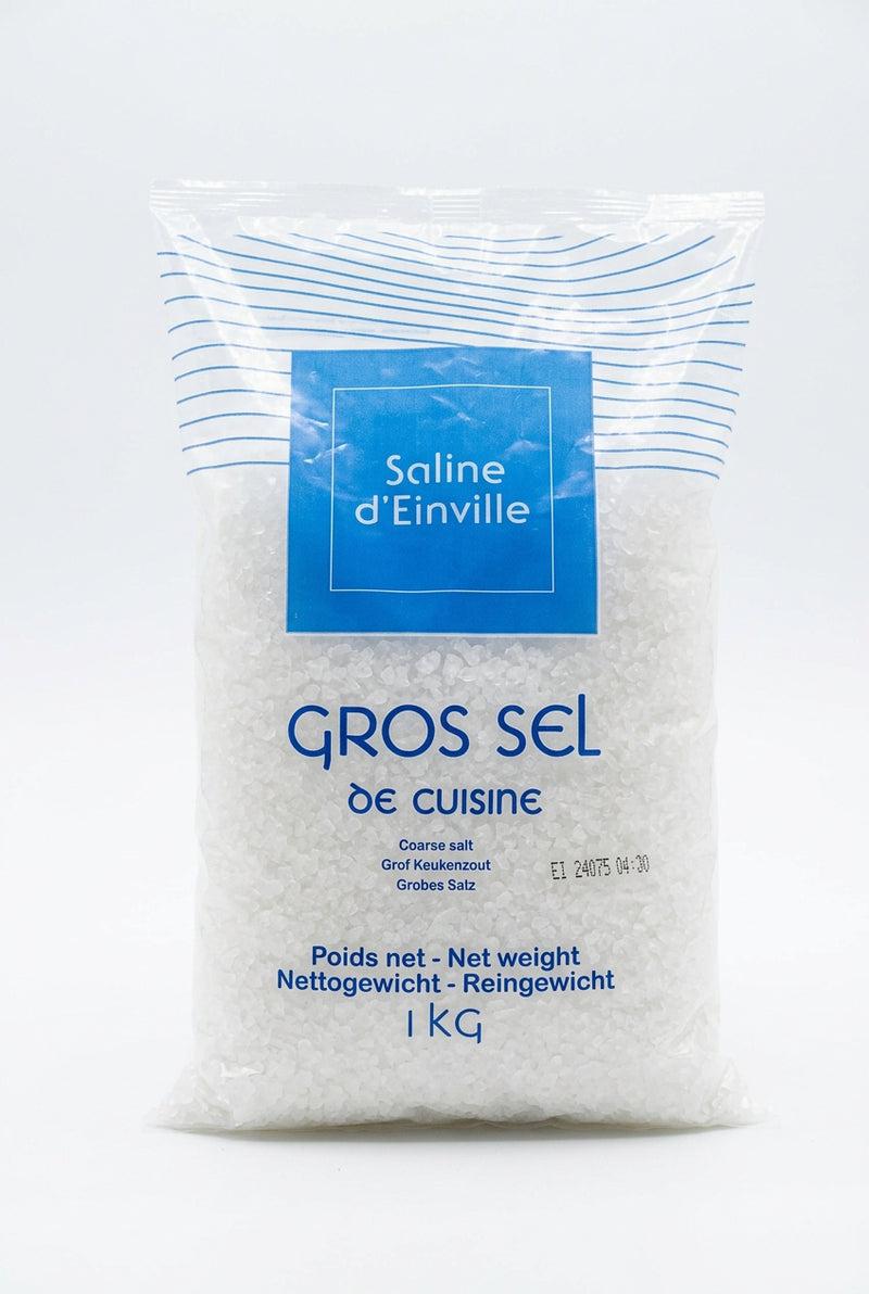 Saline d'Einville Gros Sel de Cuisine (Coarse Cooking Salt) 1kg