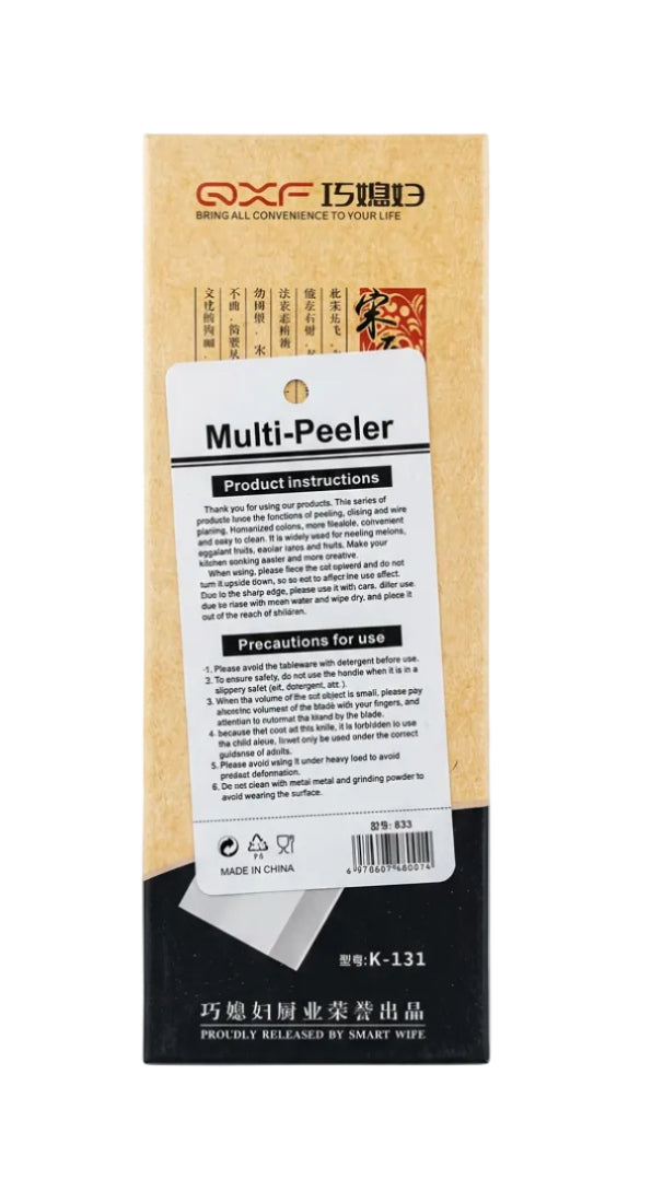 QXF Multi-Functional Kitchen Peeler & Slicer