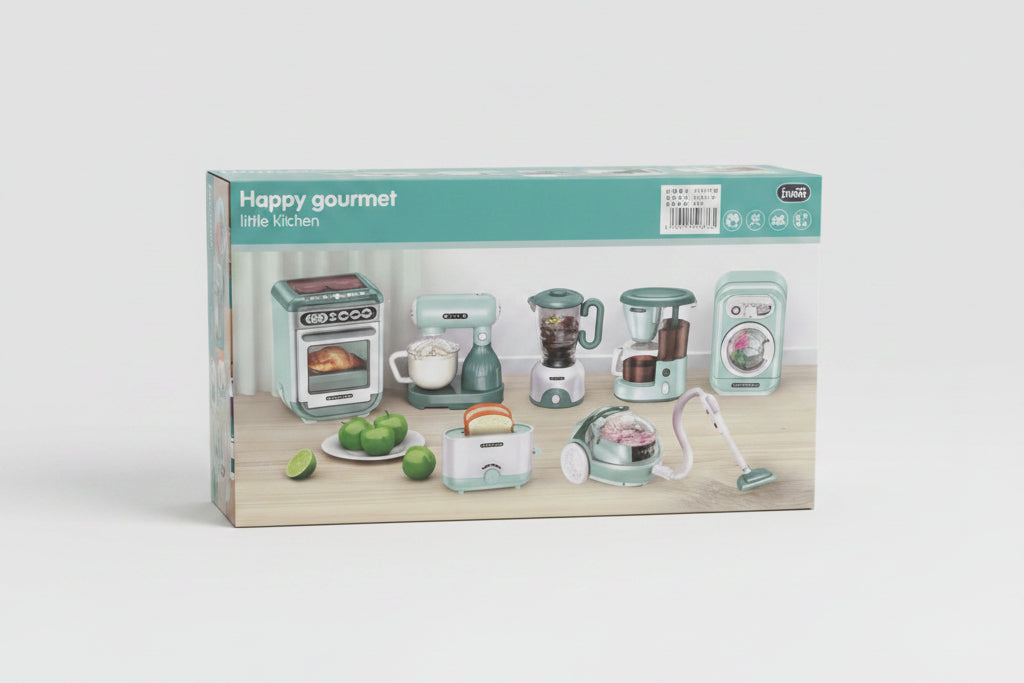 Happy Gourmet Little Kitchen Toy Set