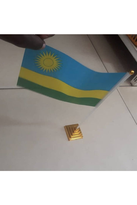 Table Flag Rwanda