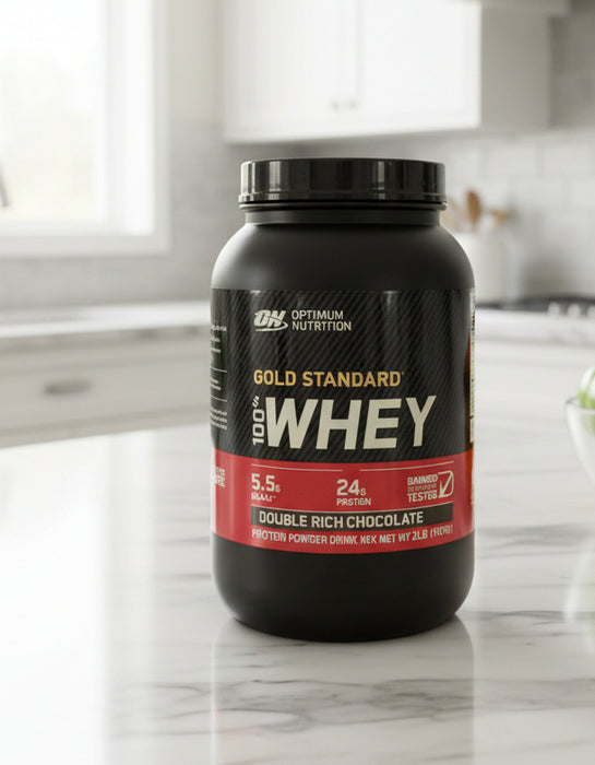 Optimum Nutrition Gold Standard 100% Whey – Double Rich Chocolate (2 lb) 907 g