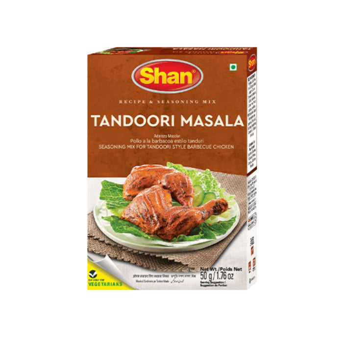 Shan Tandoori Masala Seasoning Mix 50g 1.76 oz
