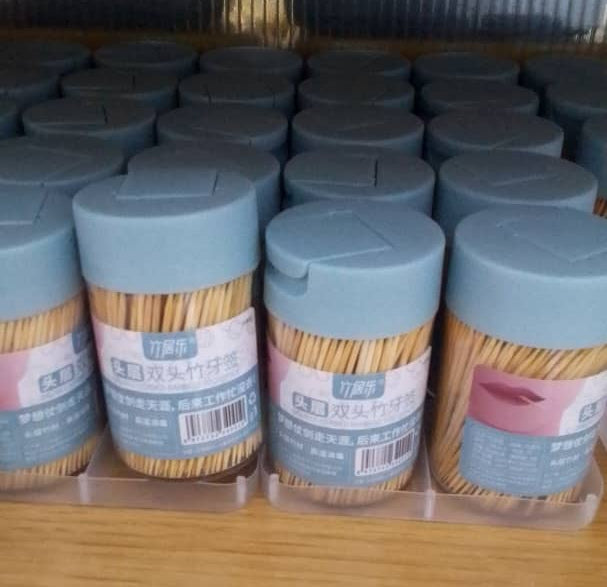 Double-Ended Bamboo Toothpicks – 500pcs