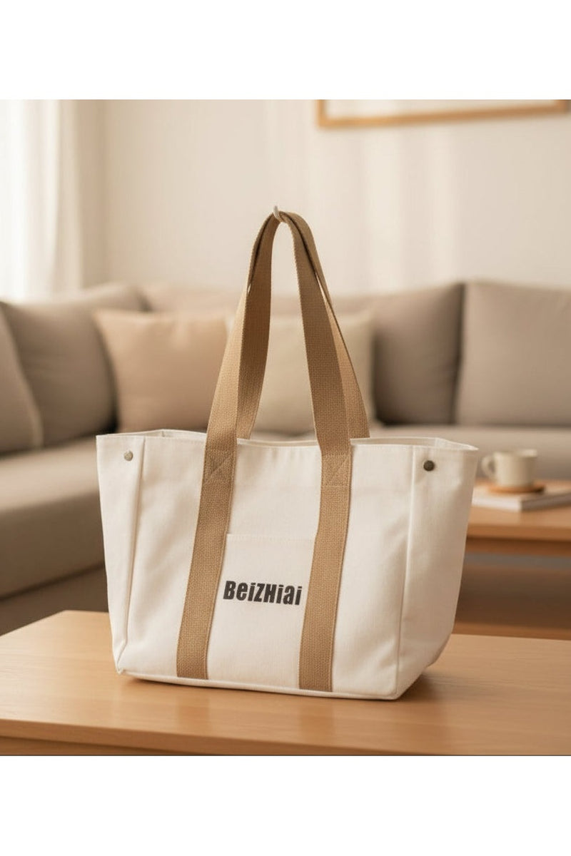 BeiZHiAi Canvas Tote Bag