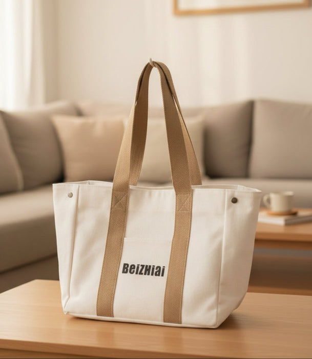 BeiZHiAi Canvas Tote Bag