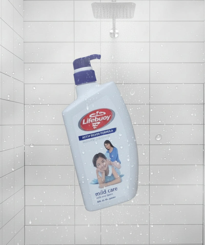 Lifebuoy Mild Care Antibacterial Body Wash with Milk Cream 950ml