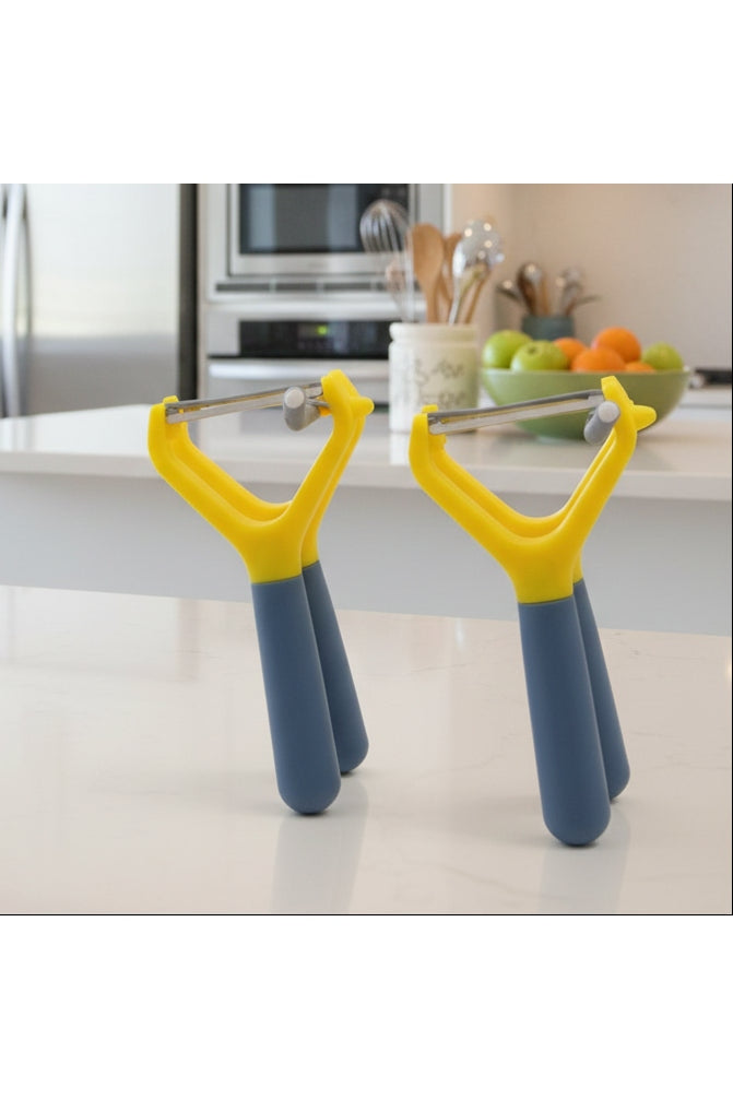 Dual-Tone Grip Fruit & Veggie Peeler