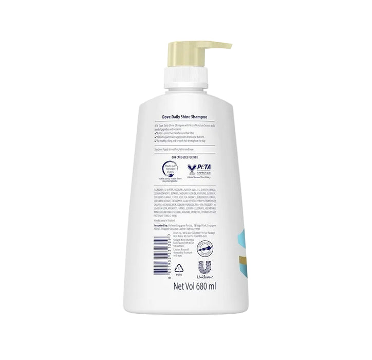 Dove Ultra Care Daily Shine Shampoo for Dull Hair 680ml