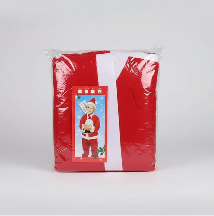 Children's Red and White Santa Claus Costume