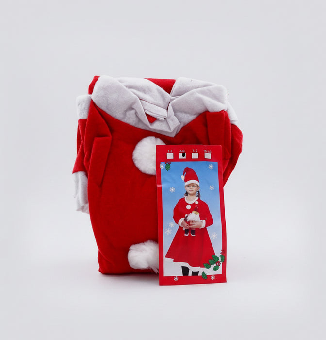 Kids’ Christmas Santa Dress Set